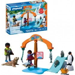 PLAYMOBIL 72073 ZOO A LA DECOUVERTE DE LA BANQUISE