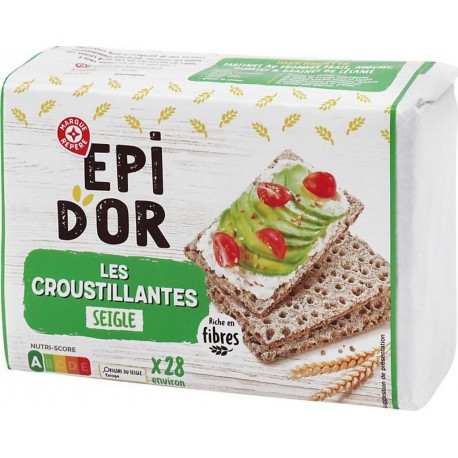 Tartine croustillante Epi d'Or Seigle 250g