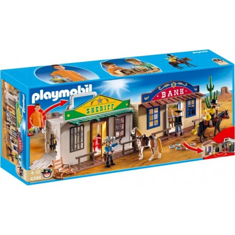 PLAYMOBIL 4398 Western Coffret de cow-boy transportable