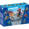 PLAYMOBIL 5526 Sports & Action Chopper bleu