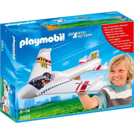 PLAYMOBIL 5453 Sports & Action Planeur turbo