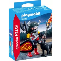 PLAYMOBIL 5385 Special Plus Guerrier avec Loup