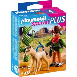 PLAYMOBIL 5373 Special Plus Cow-boy avec poulain