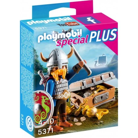 PLAYMOBIL 5371 Special Plus Viking avec Trésor