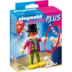 PLAYMOBIL 4760 Special Plus Clown dresseur de chiens