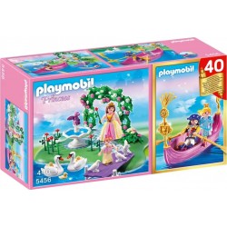 PLAYMOBIL 5456 Princess Ilot des princesses et gondole