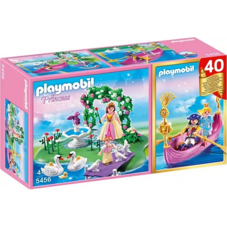 PLAYMOBIL 5456 Princess Ilot des princesses et gondole
