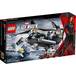 LEGO 76162 Marvel La poursuite en hélicoptère de Black Widow