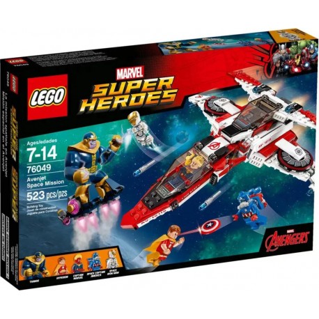 LEGO 76049 Marvel La mission spatiale dans l'Avenjet