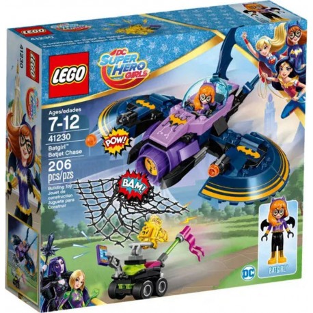 LEGO 41230 DC Super Hero Girls La poursuite en Batjet de Batgirl