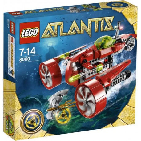 LEGO 8060 Atlantis Le sous-marin turbo